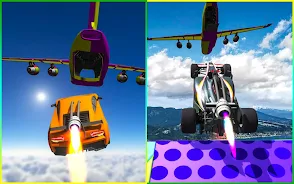 Rocket Car Racing Stunts ဖန်သားပြင်ဓာတ်ပုံ 3