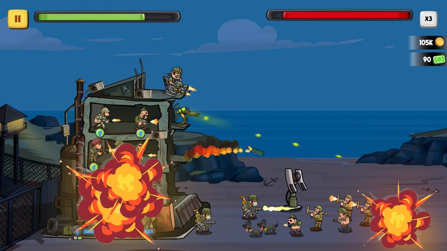 World War Army Defense: TD WW2 স্ক্রিনশট 1