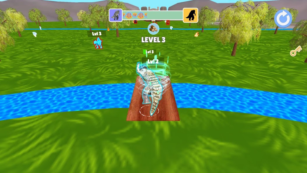 Dino Evolution - Rise & Fight Mod ภาพหน้าจอ 0