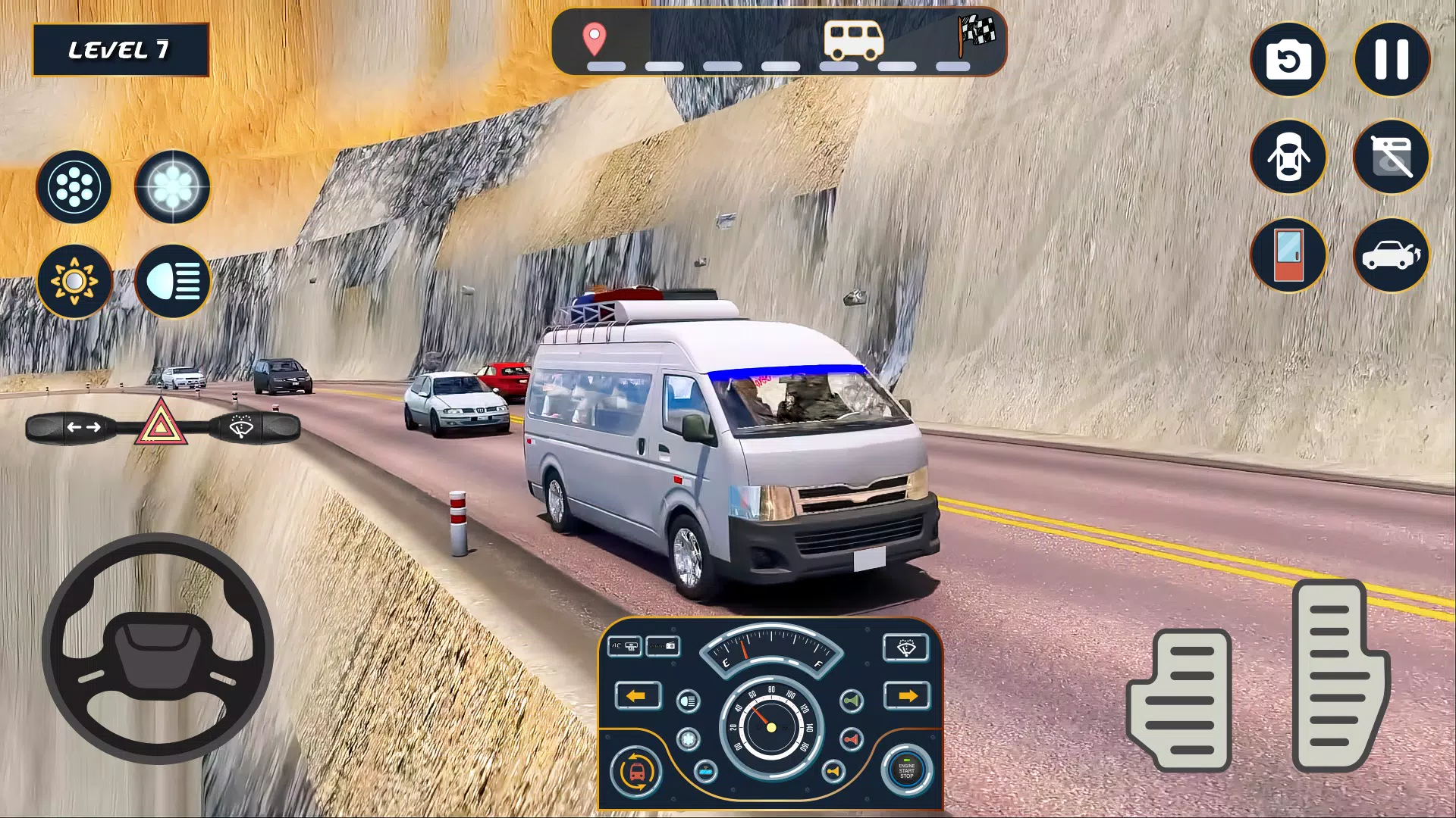 Van Simulator Dubai Van Games स्क्रीनशॉट 1