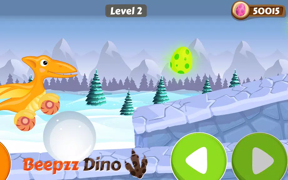 Car games for kids - Dino game Captura de tela 3