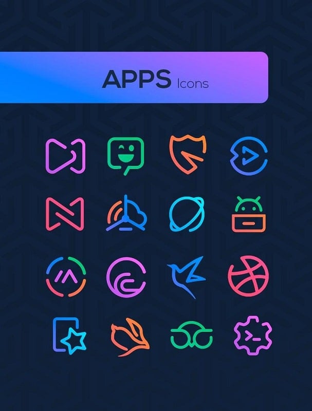 Linebit Icon Pack Captura de pantalla 1