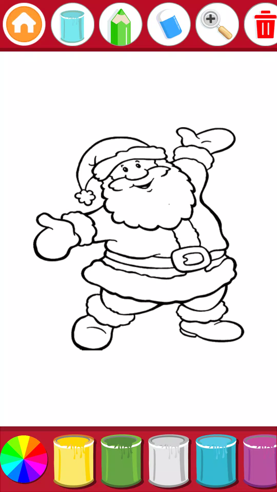 Christmas Coloring Book スクリーンショット 0