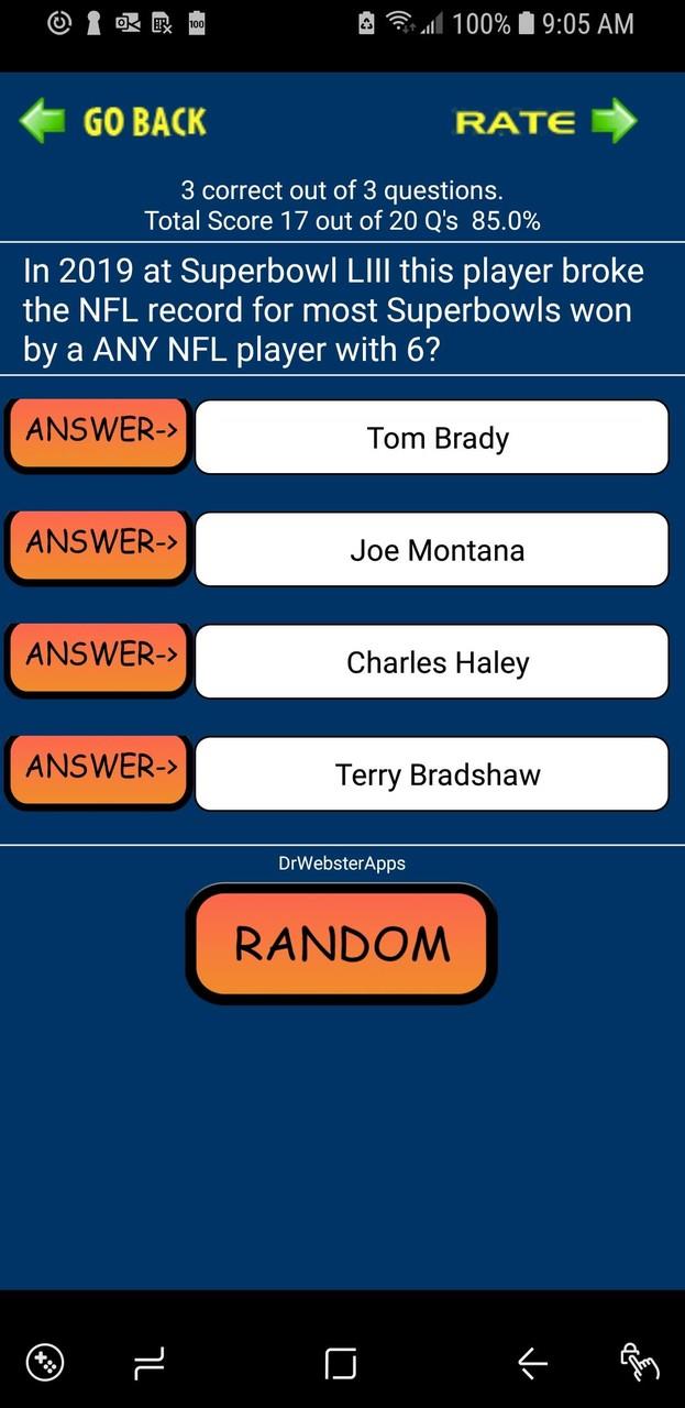 Trivia & Schedule Patriots Fan Ảnh chụp màn hình 3