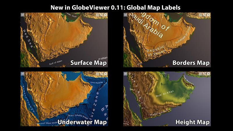 GlobeViewer スクリーンショット 1