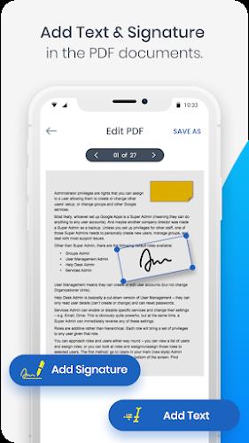 Schermata PDF Reader & Editor 2