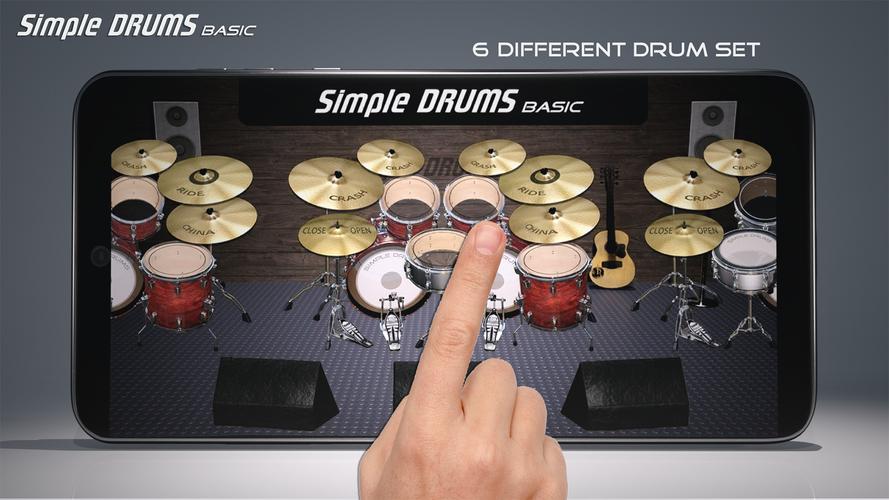 Simple Drums Basic - Drum Set スクリーンショット 3