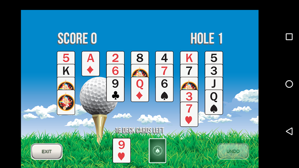 Golf Solitaire 18应用截图第0张