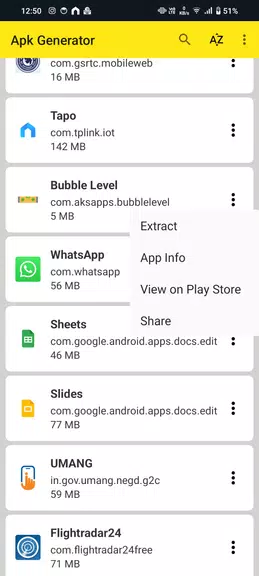 Schermata Apk Generator 1