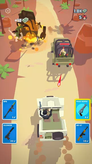 Agent Action -  Spy Shooter Screenshot 2