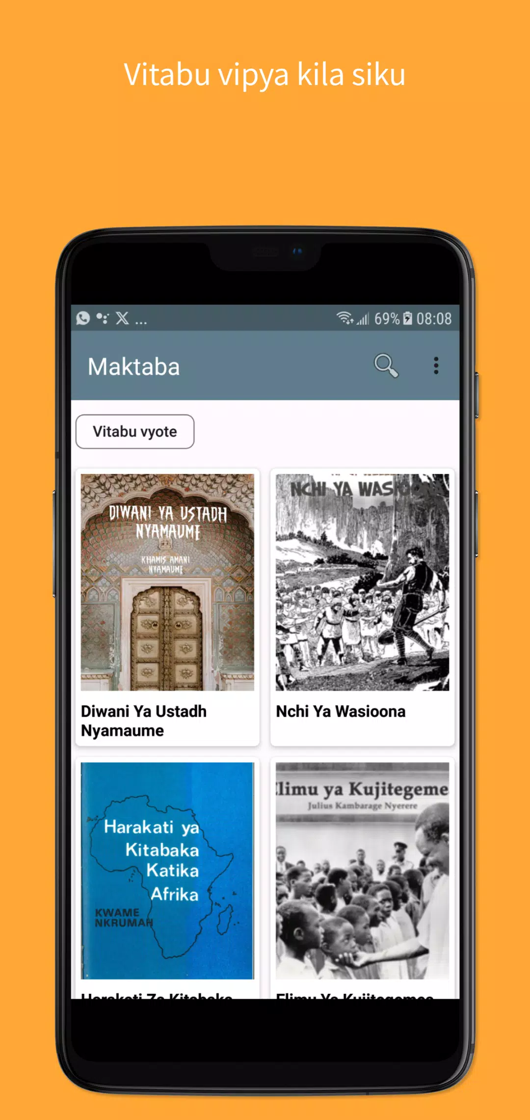 Maktaba Sauti Tangkapan skrin 2