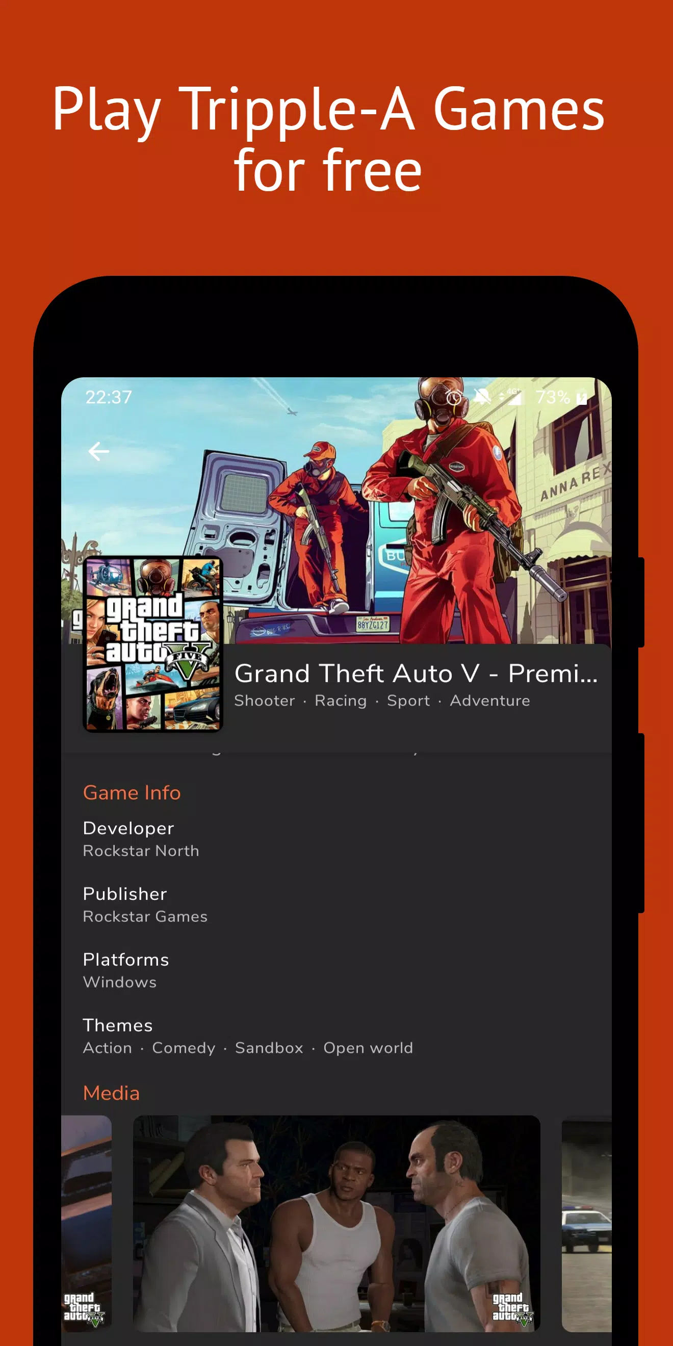 PC Games Radar for Epic Games, Ảnh chụp màn hình 1