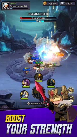 Self-Service Knight : idle RPG Tangkapan skrin 2