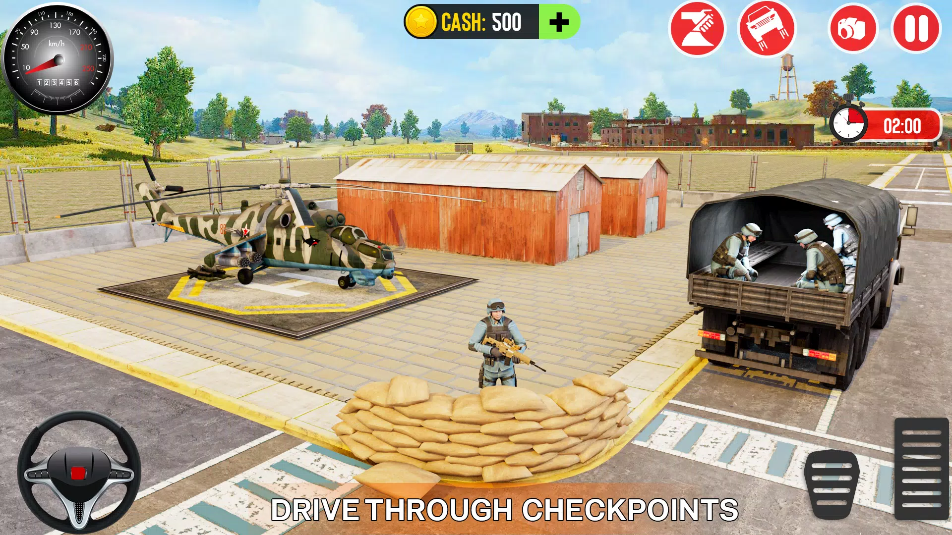 Army Car Games Truck Driving Screenshot 3