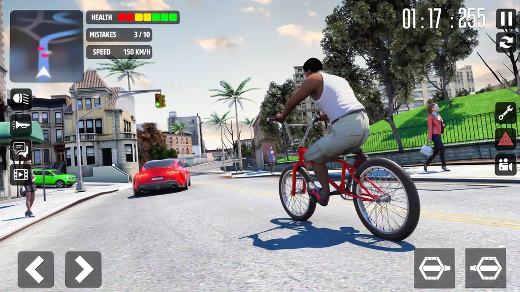 Offroad-BMX-Fahrer-Zyklusspiel Screenshot 1