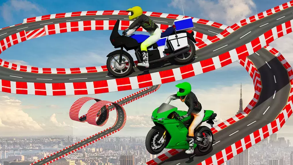 Stunt Bike Race Moto Drive 3D स्क्रीनशॉट 0