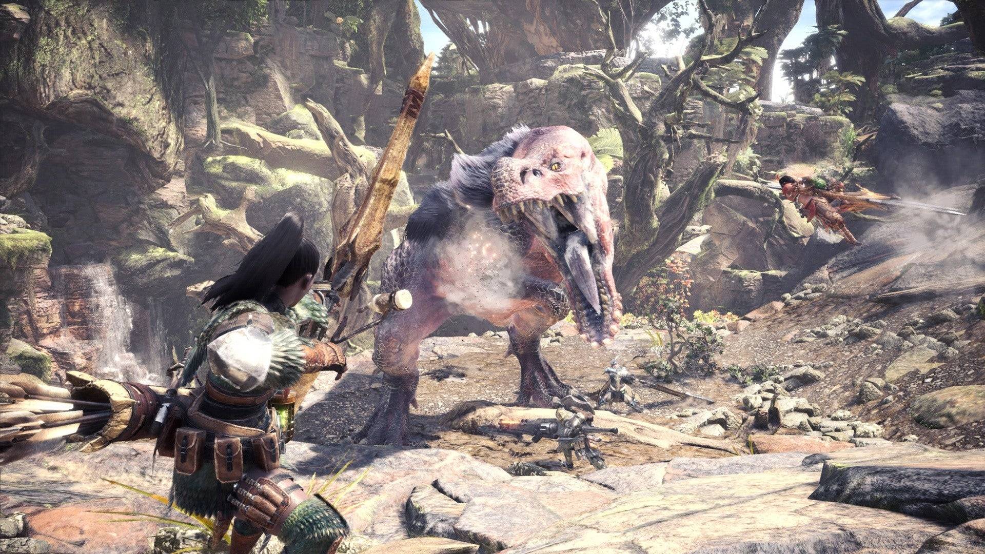 Learning the intricacies of bows, swords, and switch axes is a big part of Monster Hunter. | Image credit: Capcom