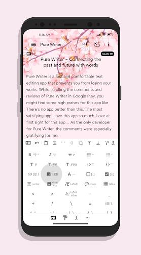 Pure Writer - Writing & Notes ภาพหน้าจอ 3