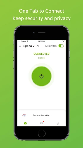 Kiwi VPN Proxy: Safer & Faster Schermafbeelding 0