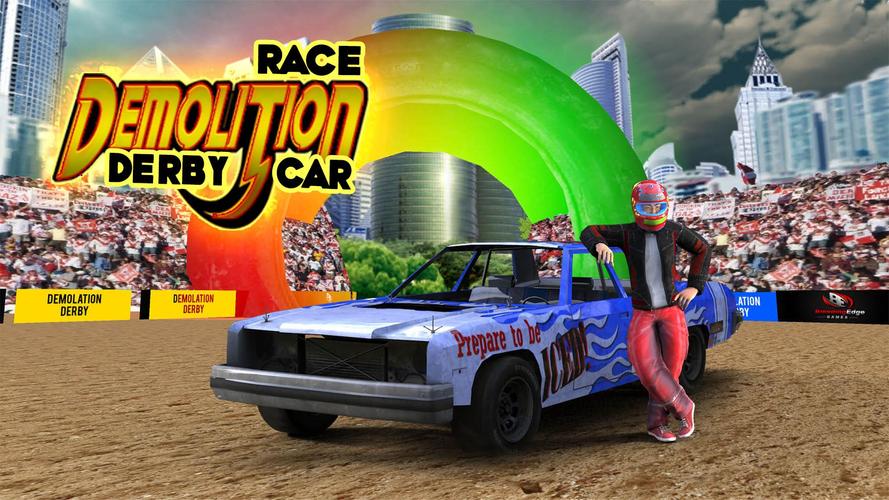 Demolition Derby Car Racing Скриншот 0
