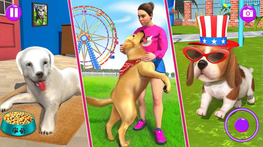 Family Pet Dog Games 스크린샷 3