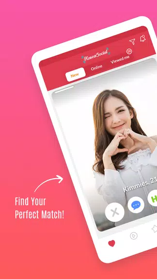 Korean Dating: Connect & Chat Tangkapan skrin 0