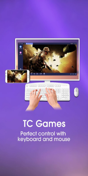 TC Games-PC plays mobile games ဖန်သားပြင်ဓာတ်ပုံ 1