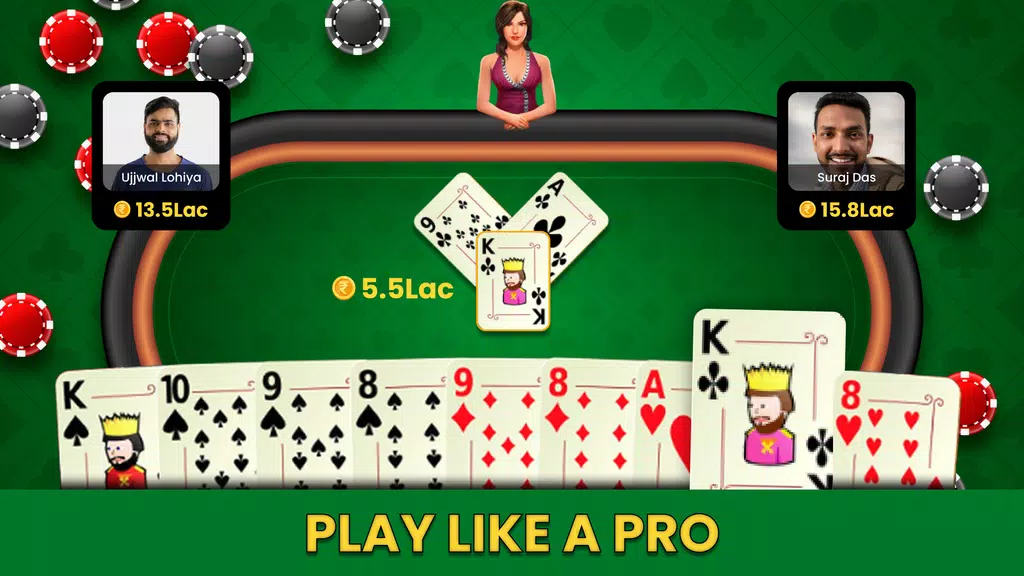 Card Game: 235 Do Teen Panch Captura de tela 0