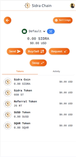 Sidra Chain Ekran Görüntüsü 1