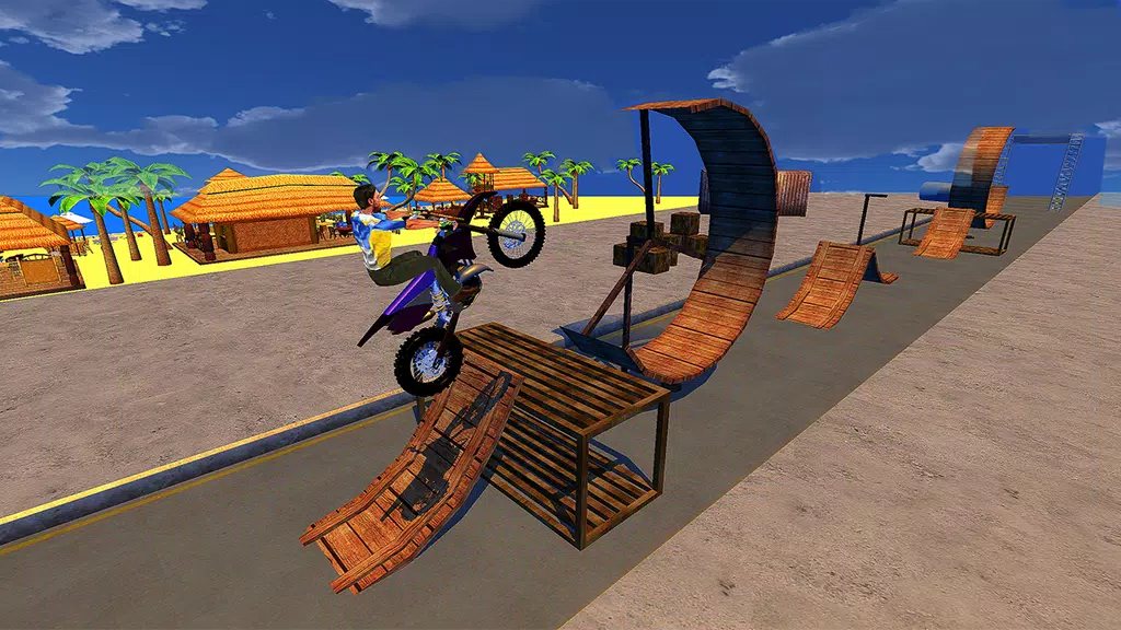 Racing Bike Stunts & Ramp Riding Screenshot 1