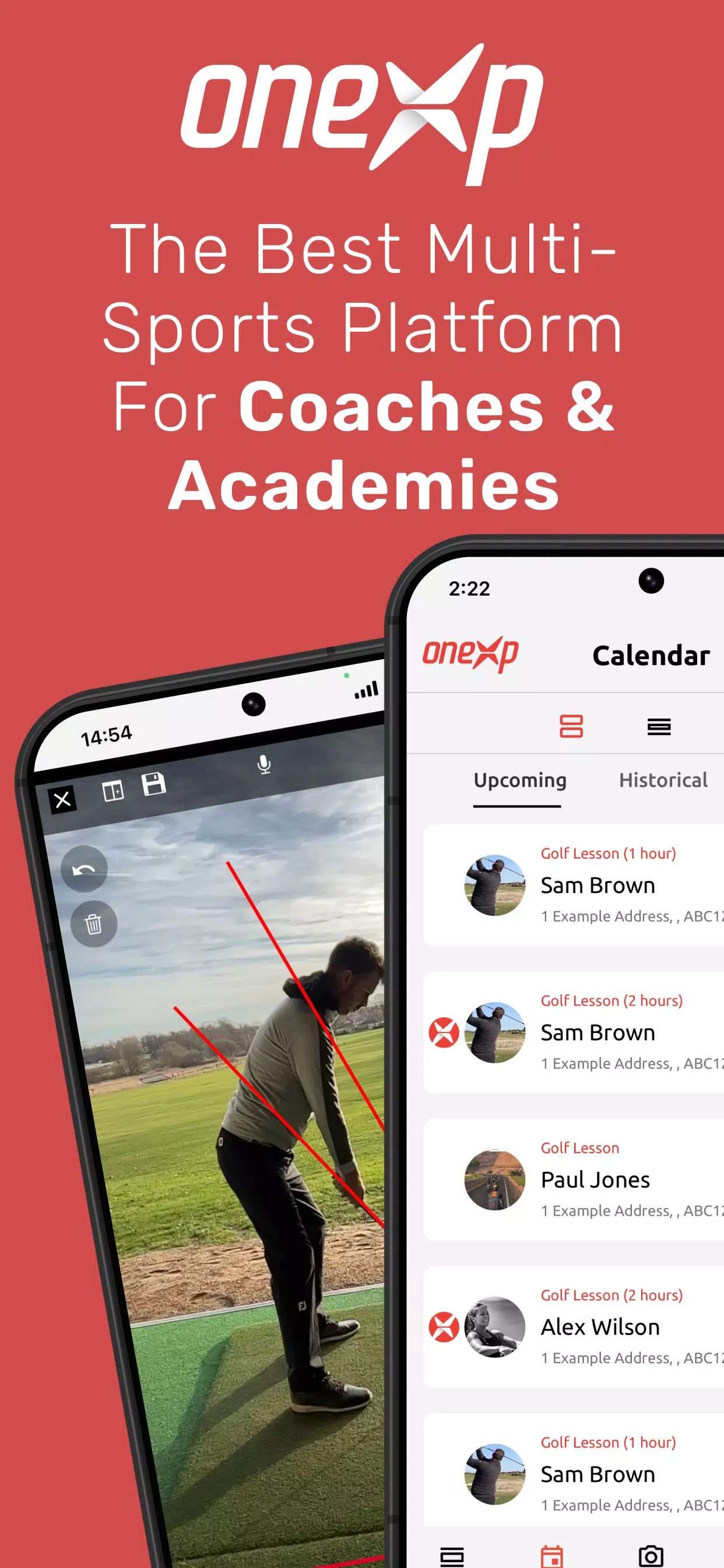 OneXp: Sports Coaching App Screenshot 0