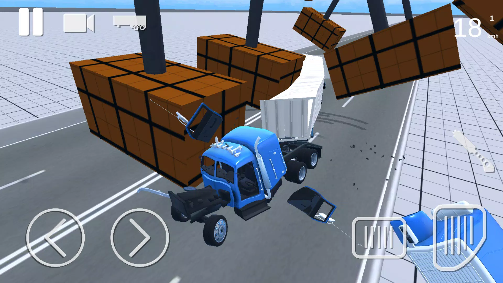 Truck Crash Simulator Accident應用截圖第2張