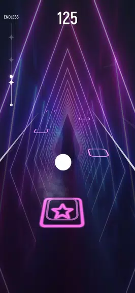 BTS Tiles Hop K-POP Neon Army Screenshot 2