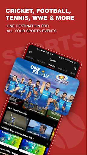 JioTV ภาพหน้าจอ 3