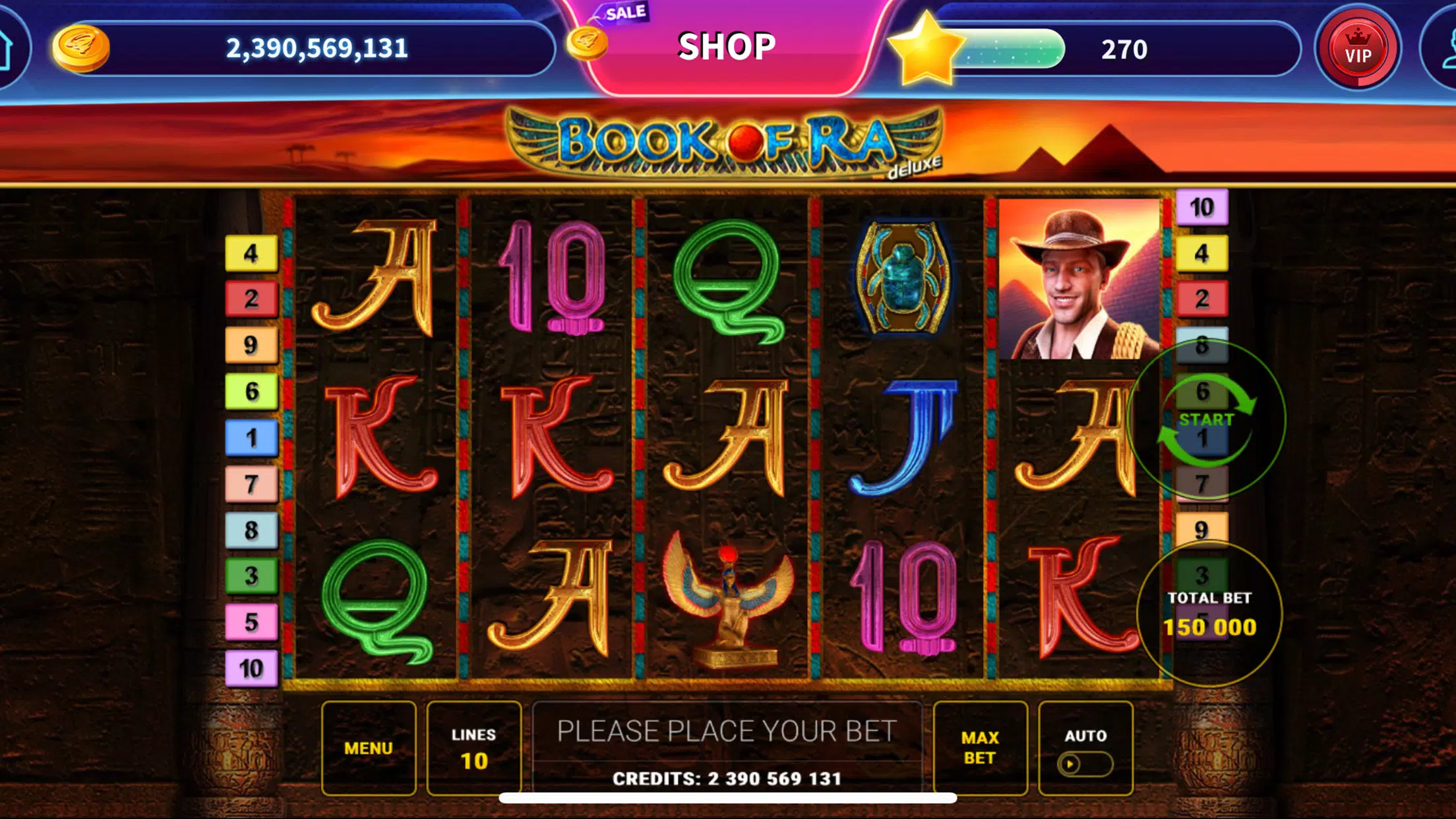 Book of Ra™ Deluxe Slot Capture d'écran 0