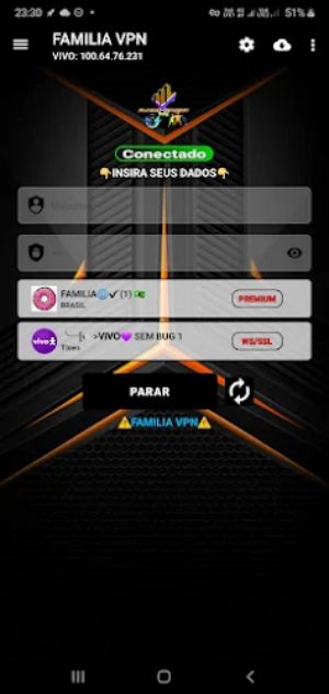 Família VPN ဖန်သားပြင်ဓာတ်ပုံ 0