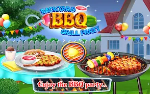 Backyard BBQ Grill Party スクリーンショット 0