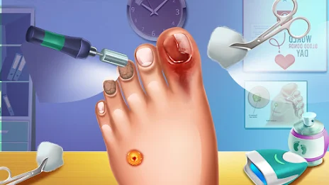 Foot Doctor ASMR Offline Games ภาพหน้าจอ 3