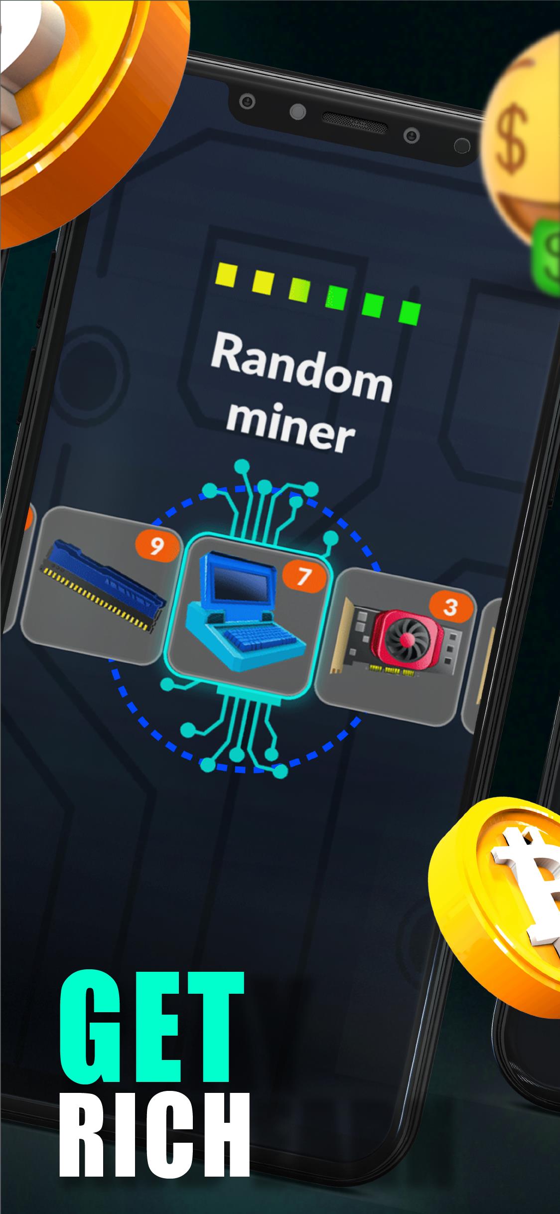 Merge Crypto Miner: Earn Money Ekran Görüntüsü 1