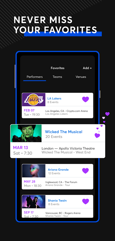 Ticketmaster Ảnh chụp màn hình 2
