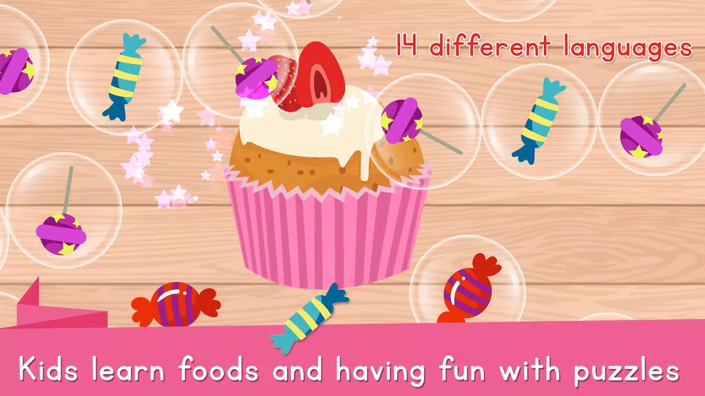 Food Puzzle for Kids Ekran Görüntüsü 3