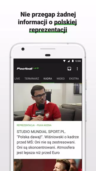 Schermata Football LIVE - wyniki na żywo 1