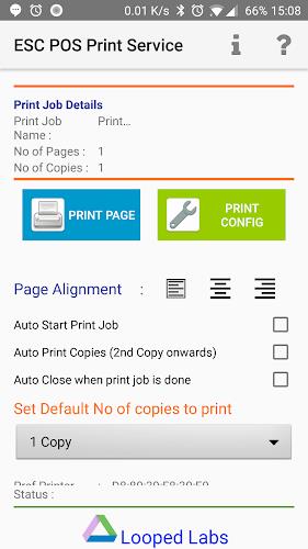 ESCPOS Bluetooth Print Service Screenshot 2