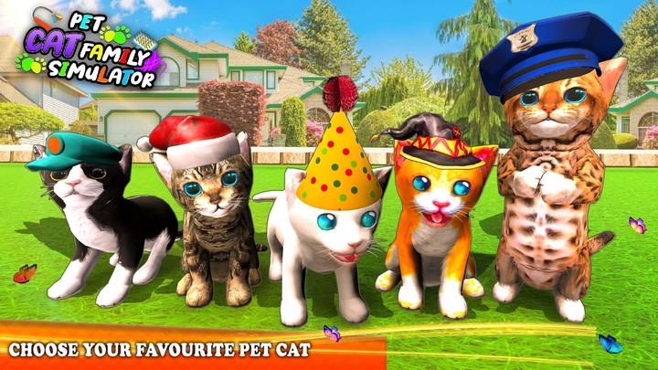 Pet Cat Simulator Cat Games Ekran Görüntüsü 3