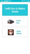 Delhi Bus & Delhi Metro Route Schermafbeelding 0