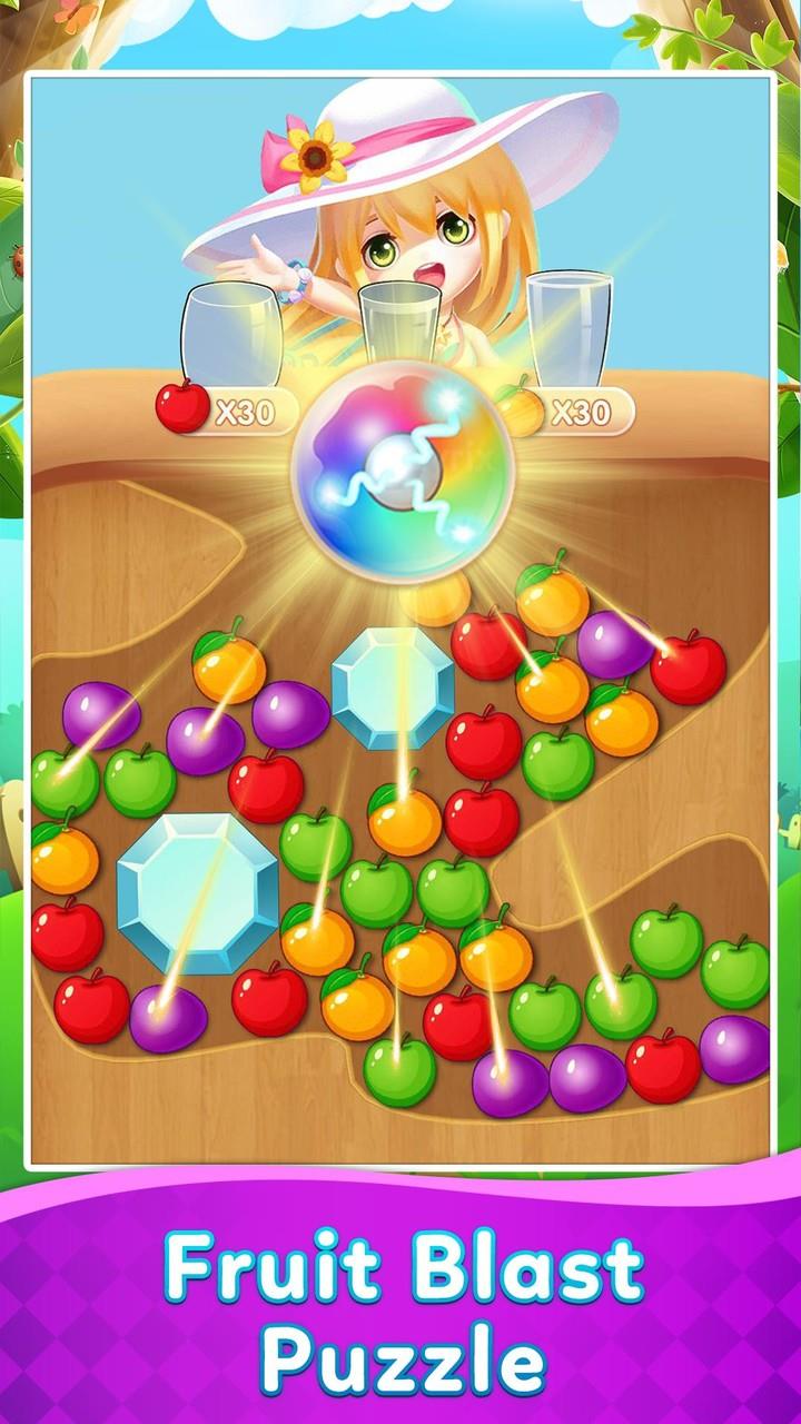 Fruit Blast Puzzle Capture d'écran 1