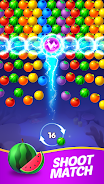 Schermata Bubble Shooter：Fruit Splash 2