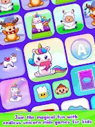 Baby Unicorn Phone For Kids Screenshot 0