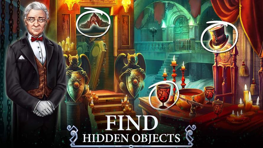 Hidden Objects: Twilight Town Schermafbeelding 1