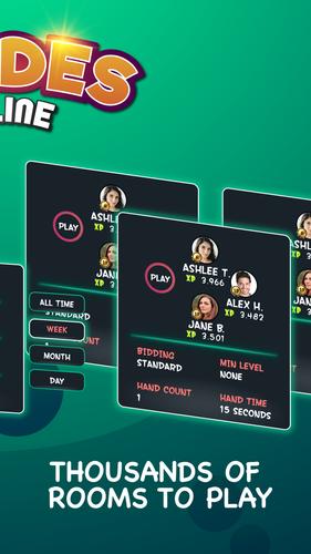 Spades - Play Online Spades Captura de pantalla 2
